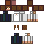 Cartoon pixelated skin texture