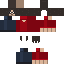 Christmas minecraft skin 64×64 pixel texture